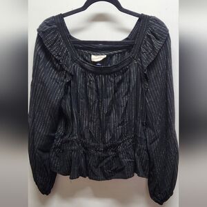 Universal Goods Black & Gold Top